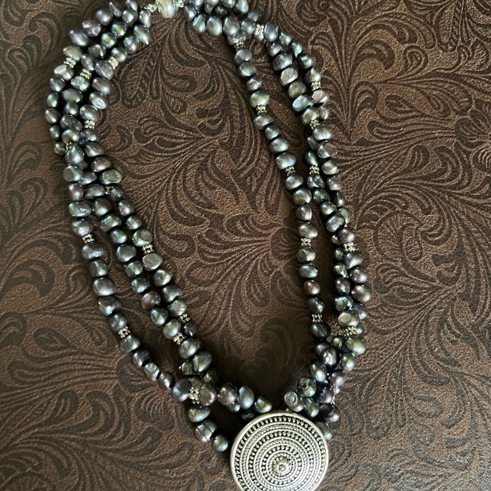 Vintage multi-strand necklace